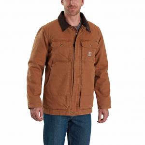 Carhartt Full Swing Relaxed Fit Washed Duck Insulated Traditional Coat