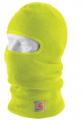 Neon Yel Knit Ins Face Mask