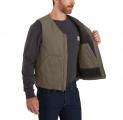 Carhartt Relaxed Fit Washed Duck Sherpa-Lined Vest