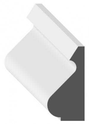 6'x11/16x1-3/8" Base Cap Solid