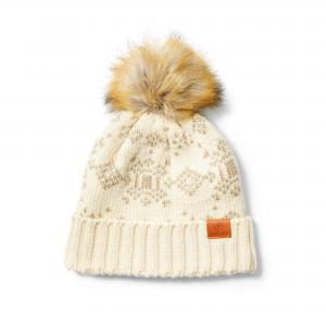 Ariat Womens Beanie w/ Furry PomPom