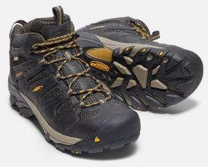 Keen Mens Lansing Mid Waterproof Steel Toe