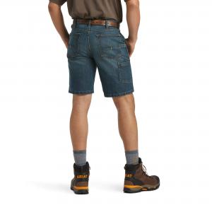 Ariat Mens Re-bar DuraStretch Denim Utility Short