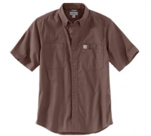 Carhartt Rugged Flex Relaxed Fit Midweight Canvas Short Sleeve Shirt