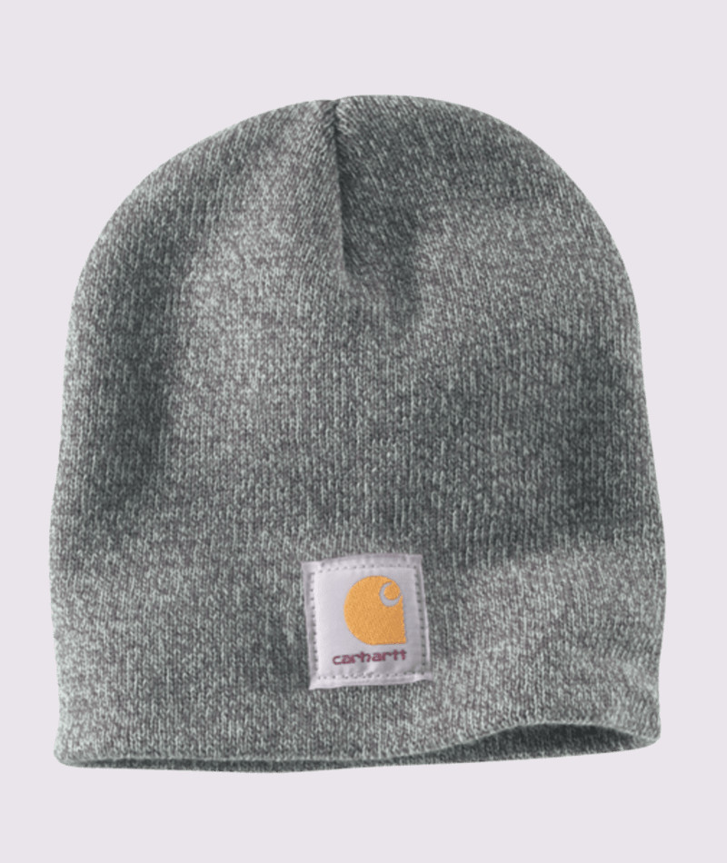 Hthr Gry Knit Beanie Os