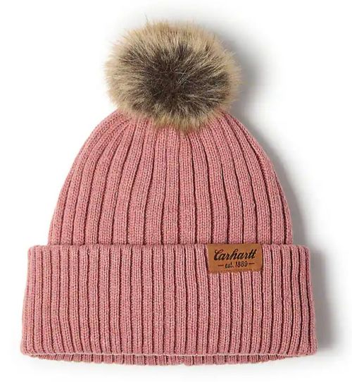 Carhartt Womens Pom Pom Wool Blend Beanie