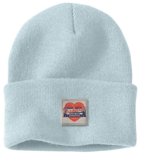 Hn6  Wmn Heart Beanie