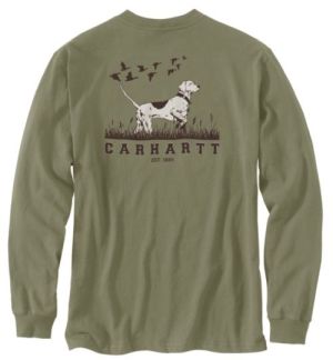 Dog Graphic Ls Tshirt