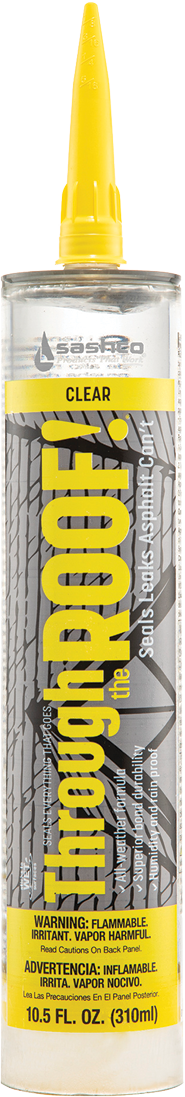 Sashco Clear Sealant Through The Roof 10.5oz